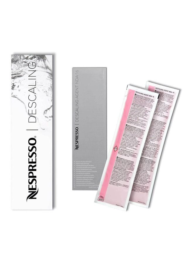 Nespresso 2-Piece Descaling Kit Set Clear 100ml  - Image 3