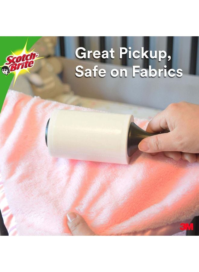 3M Scotch Brite Mini Lint Roller Black/White 3inch - Image 5
