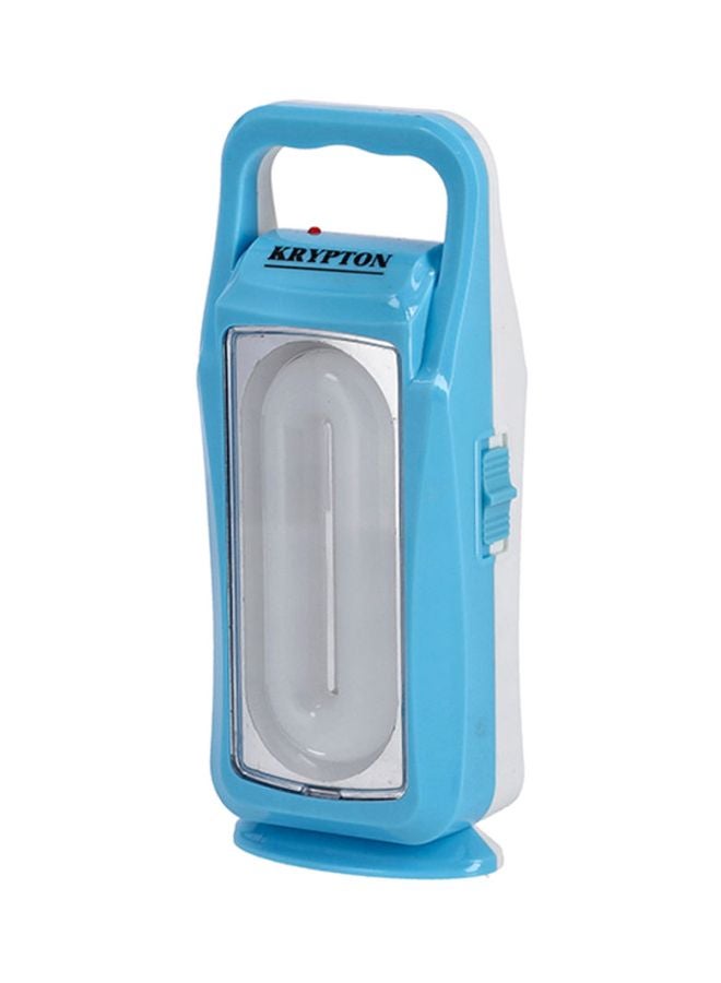 KRYPTON Rechargeable Led Emergency Light Blue/White  - Image 1