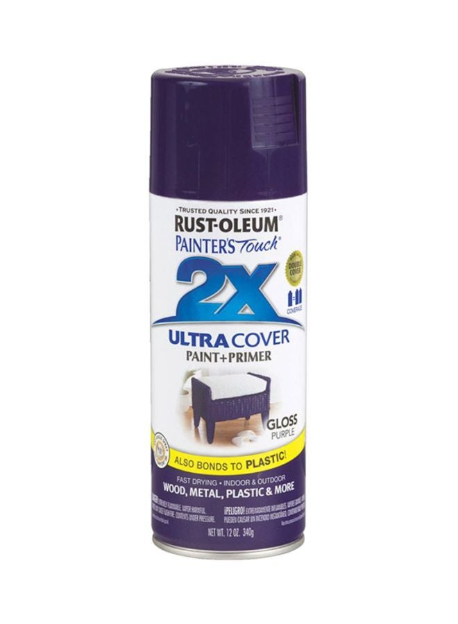 RUST-OLEUM Painter’s Touch Gloss Ultra Cover Spray Purple