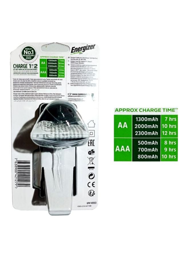 Energizer Accu Recharge Mini Battery Charger  - Image 2