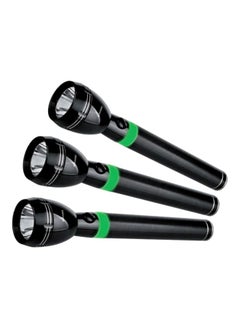 SONASHI Combo Rechargeable LED Torch  Pack of 3 Hyper Flashlights  5000mAh Battery with 3 Hours of Continuous Working  Unbreakable and Durable Lights for all your Outdoor Activities SLT-2111 Black 10cm  - Image 1