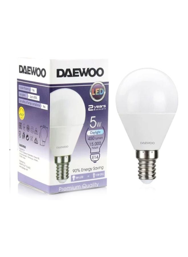 دايو مصباح LED نهاري طراز DL1405D أبيض 8.5x4.5x4.5سم  - Image 2