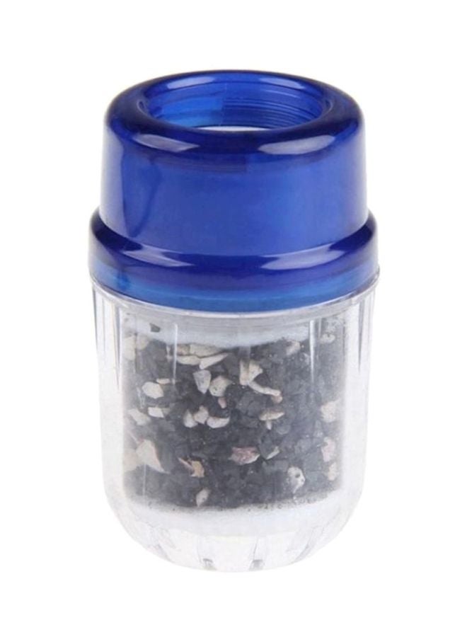 Beauenty Activated Carbon Water Filter Tap Purifier Blue/Clear 6x3cm  - Image 2