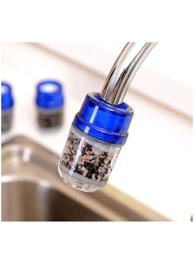 Beauenty Activated Carbon Water Filter Tap Purifier Blue/Clear 6x3cm  - Image 3