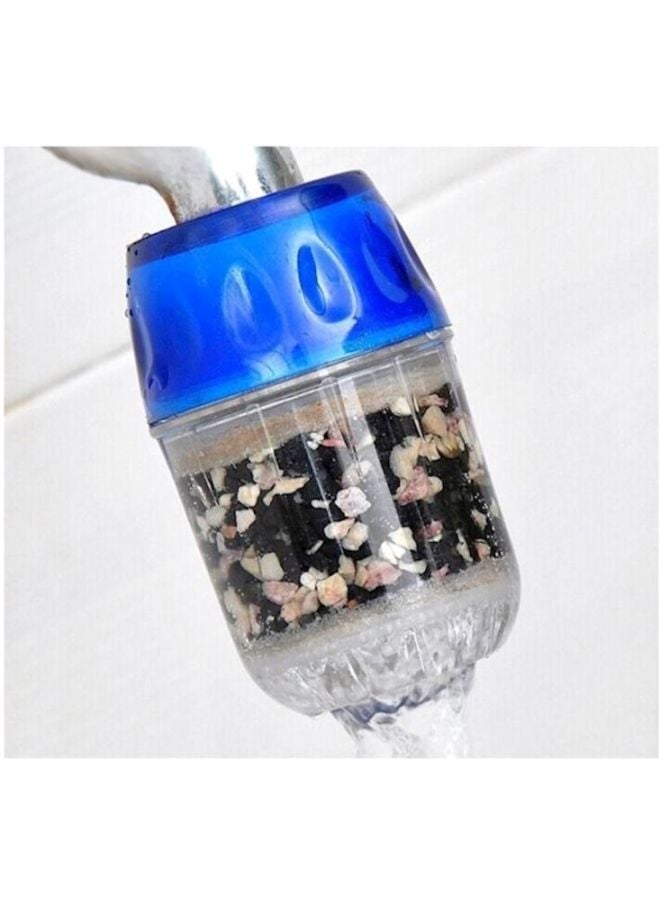Beauenty Activated Carbon Water Filter Tap Purifier Blue/Clear 6x3cm  - Image 4