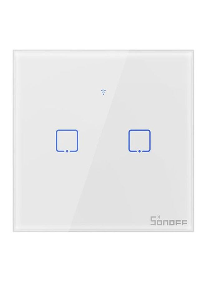 SONOFF WiFi Wall Light Switch White - Image 1