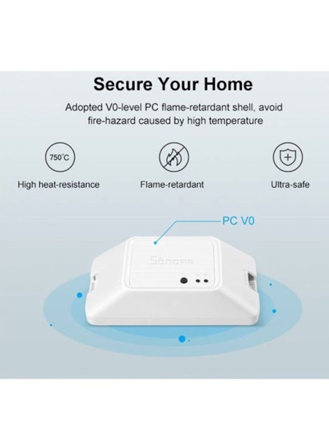 SONOFF Wireless Smart Switch White 8x4x5cm - Image 3