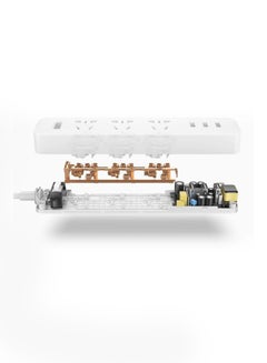 Xiaomi Smart Power Socket White 8.9x1.6inch  - Image 2