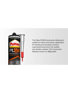 Pattex Solvent Technology Construction Adhesive Beige 380grams - v1616938305/N35253127A_2