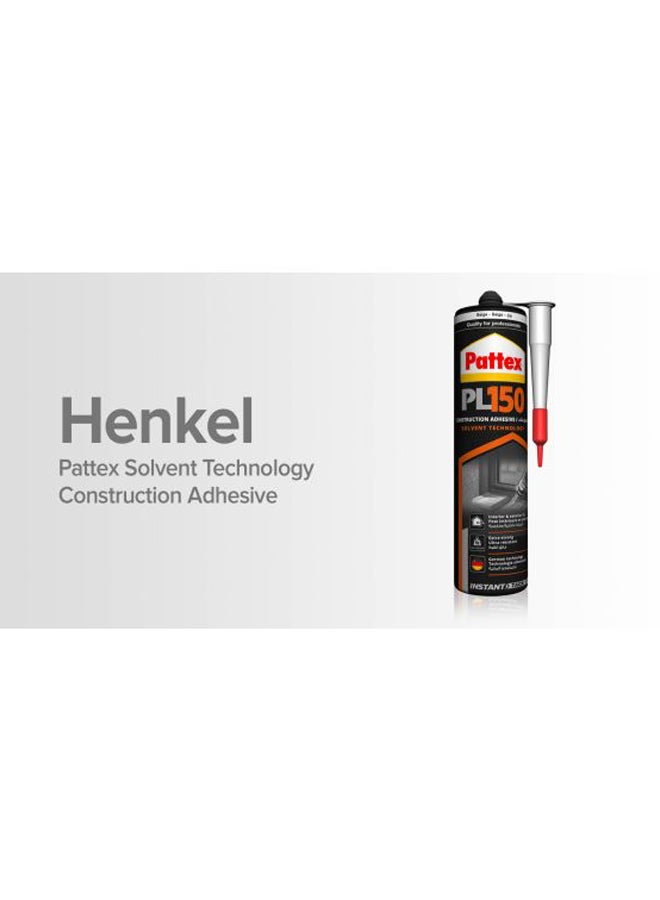 Henkel Solvent Technology Construction Adhesive Beige 380grams Beige 380grams - Image 3
