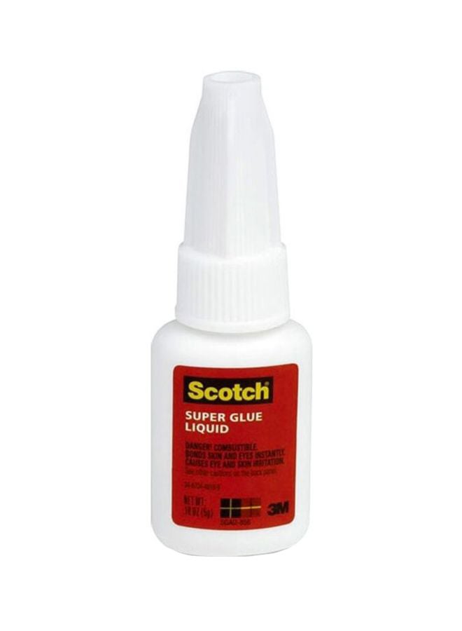 Scotch General Purpose Liquid Super Glue Clear - Image 1