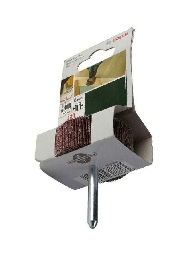 BOSCH 120 Grit Flap Wheel Brown  - Image 2