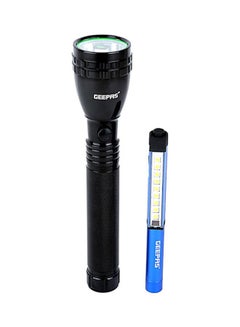 GEEPAS Set Of 2 LED Flashlight Black  - Image 1