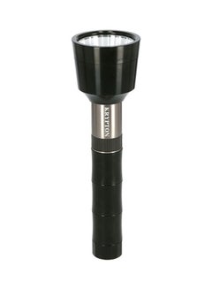 KRYPTON Rechargeable LED Flashlight Black/Silver/Clear  - Image 1