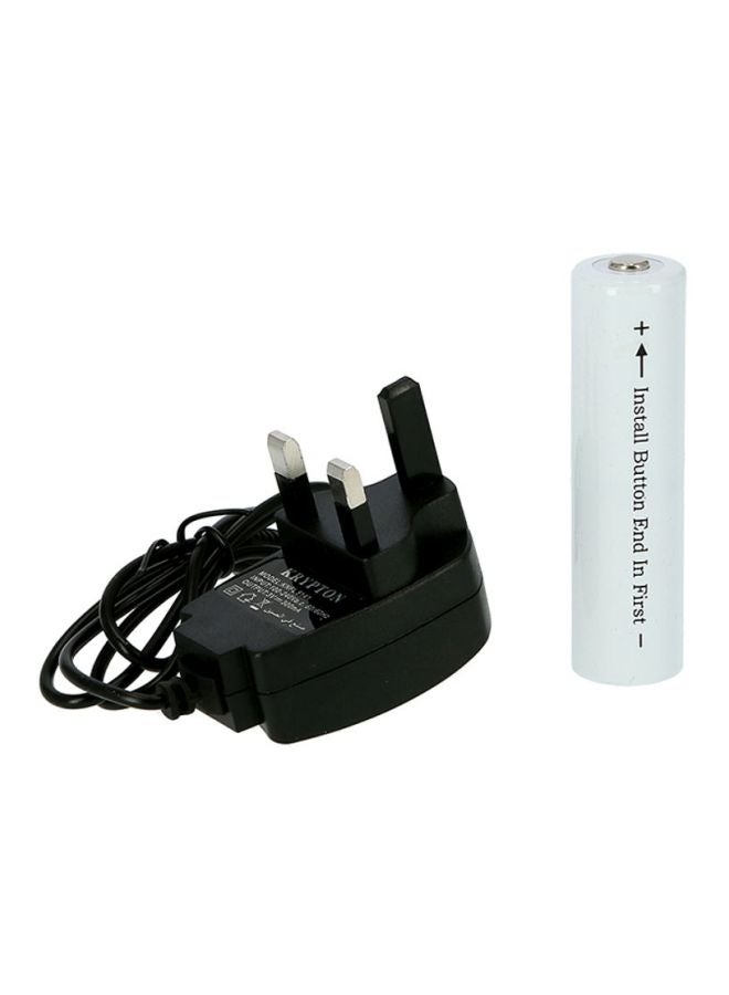 KRYPTON 4-In-1 Powerful Torch for Camping Hiking Trekking Outdoor Black  - Image 4