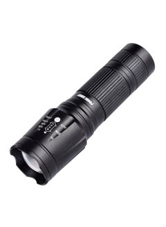 X800 Tactical Flashlight LED Zoom Military Torch G700 Battery Charger SKYWOLFEYE Black
