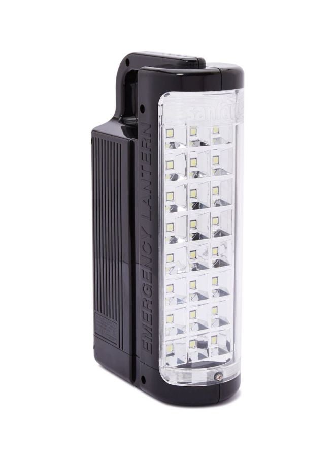 Sanford - 2-In-1 Rechargeable LED Torch And Emergency Lantern Black - Image 1