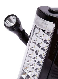 Sanford 2-In-1 Rechargeable LED Torch And Emergency Lantern Black  - Image 4