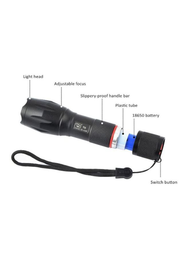 Beauenty 2000 Lumens Adjustable Torch Black 4x13centimeter  - Image 2