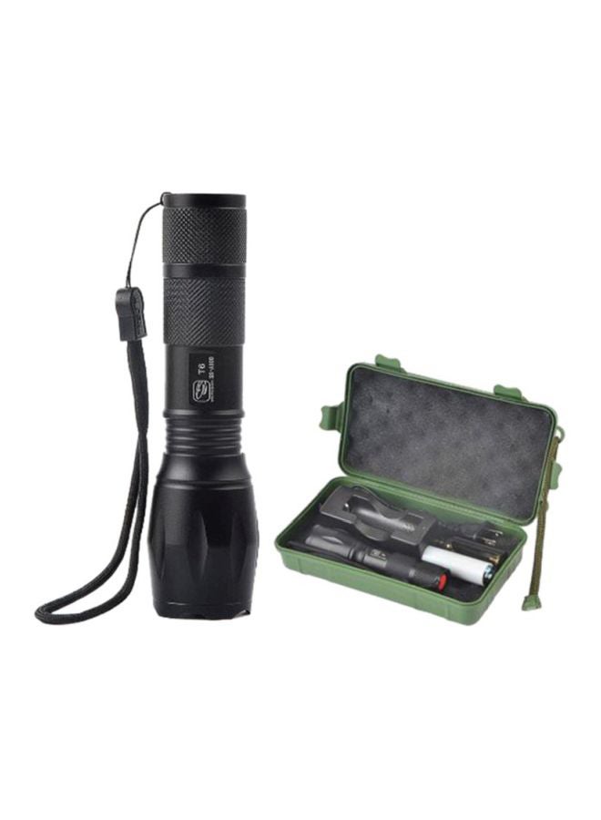 Beauenty 2000 Lumens Adjustable Torch Black 4x13centimeter  - Image 1