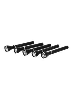 KRYPTON 5-Piece Rechargeable LED Flashlight Black  - Image 1