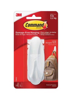 3M Command Designer Hook White  - Image 2
