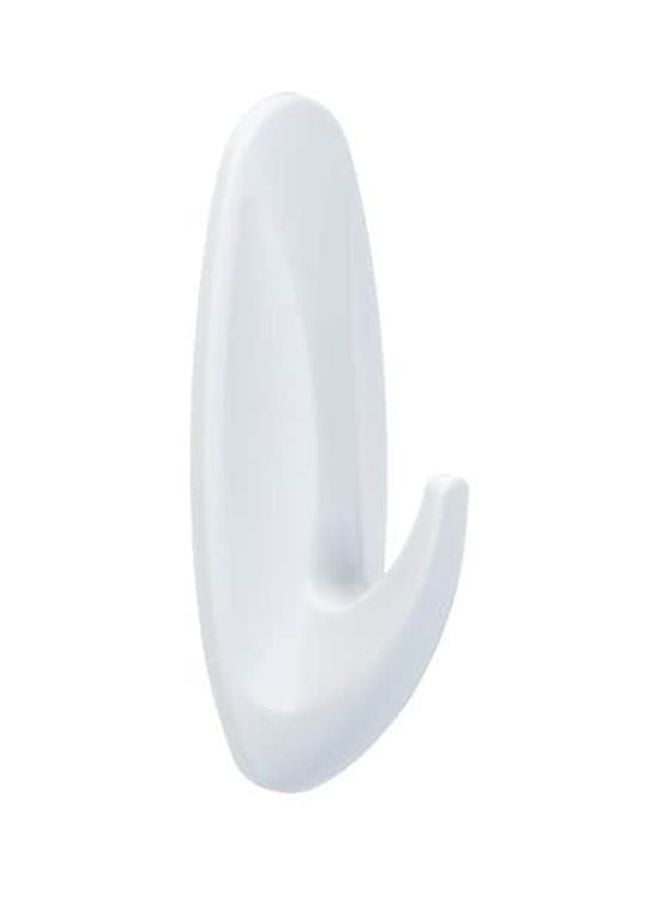 3M 2 Strips Large Designer Hook White - Image 1