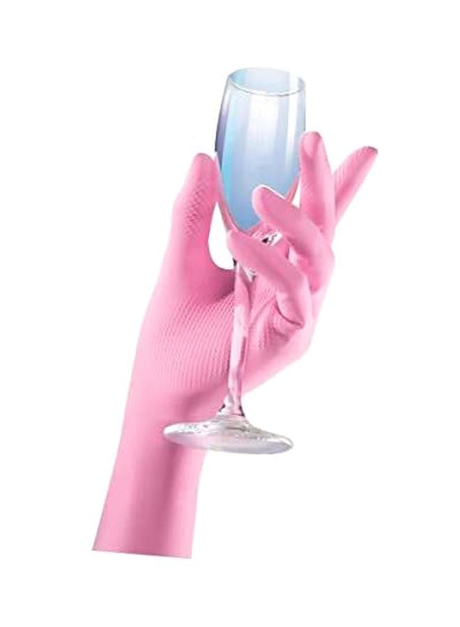 فيليدا قفازات واقية حساسة وردي 8بوصة - Image 3