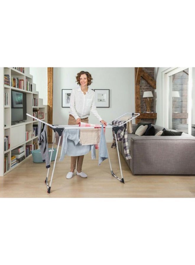 Vileda Winged Airer Folding Laundry Cloth Dryer Silver/Black XXLcm  - Image 4