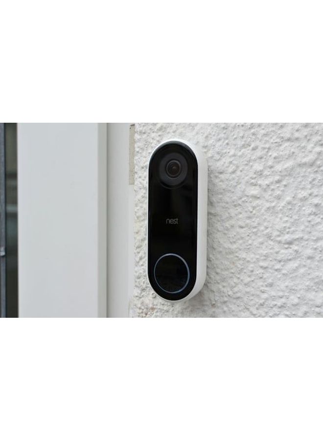 Nest Hello Smart Doorbell Black  - Image 3