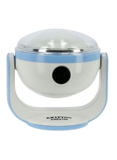 KRYPTON Rechargeable LED Lantern /  Camping Emergency Lantern with Light Dimmer Function, Mega Luminous LEDs, Anti-glare Bright and Easy Carry Handle White/Blue  - Image 2