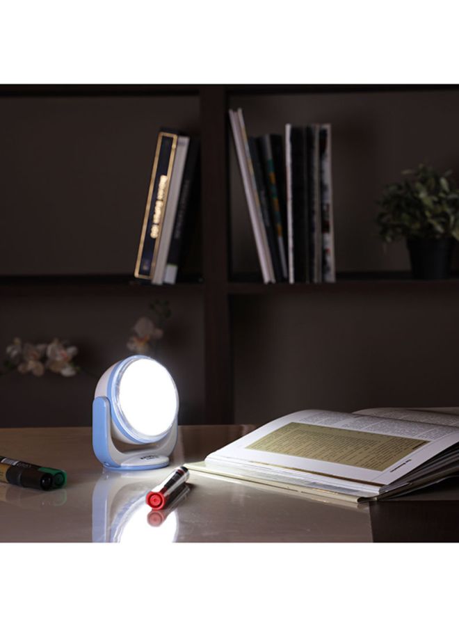كريبتون - فانوس بمصباح LED قابل للشحن أبيض/أزرق - Image 1