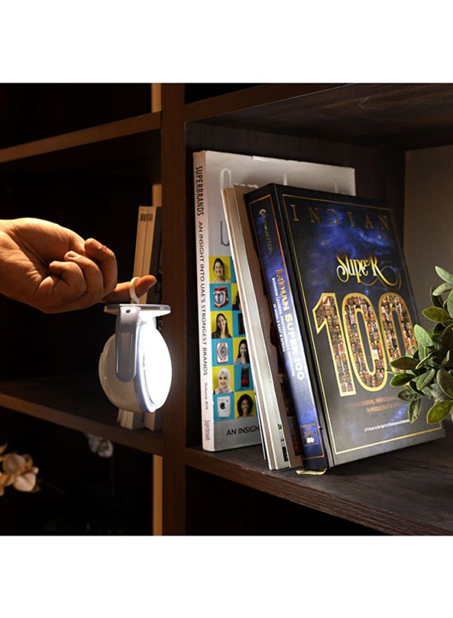 كريبتون - فانوس بمصباح LED قابل للشحن أبيض/أزرق - Image 1