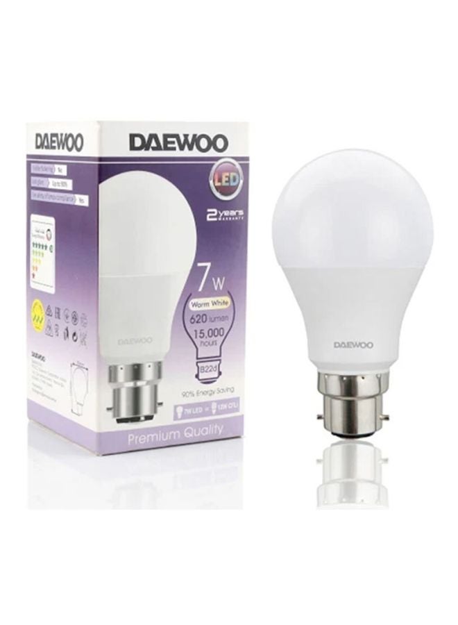DAEWOO Dl2207B Warm Led Bulb White 11x6x6cm  - Image 2