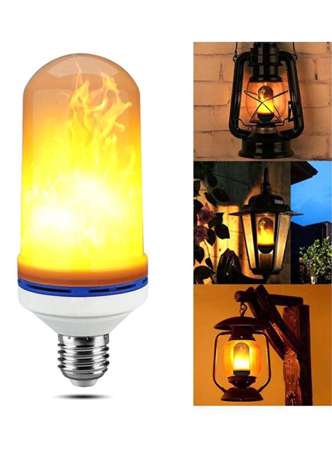 Beauenty Flame Effect Fire Light LED Yellow/White 7x7cm  - Image 2