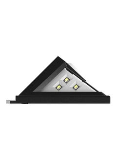 بيوينتي مصباح LED يعمل بالطاقة الشمسية لأغراض الأمن مكون من 54 لمبة LED أبيض/ أسود 14x9سم  - Image 2