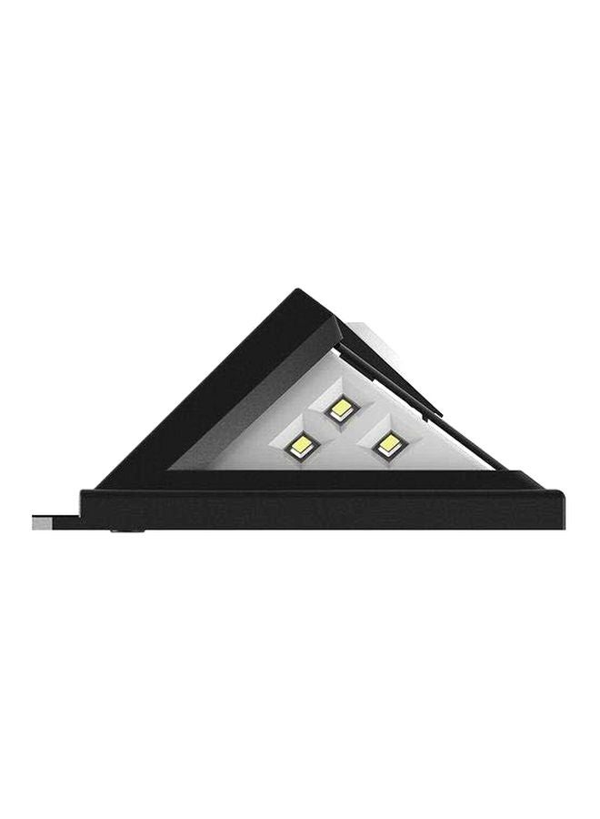 بيوينتي مصباح LED يعمل بالطاقة الشمسية لأغراض الأمن مكون من 54 لمبة LED أبيض/ أسود 14x9سم  - Image 2