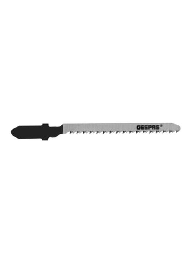 GEEPAS Pack Of 5 Jigsaw Blade Silver/Black 50x76mm  - Image 1