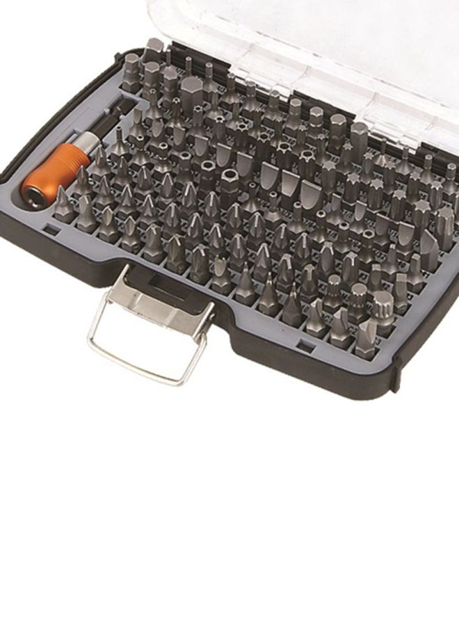 Tactix - Tactix 117-Piece Master 1/4 Inch Cr-V Bits Set - Complete Kit for Daily Needs, Perfect for DIY and Professionals, Ideal for Home Repairs, Maintenance and Projects- 418210 Black - Image 1