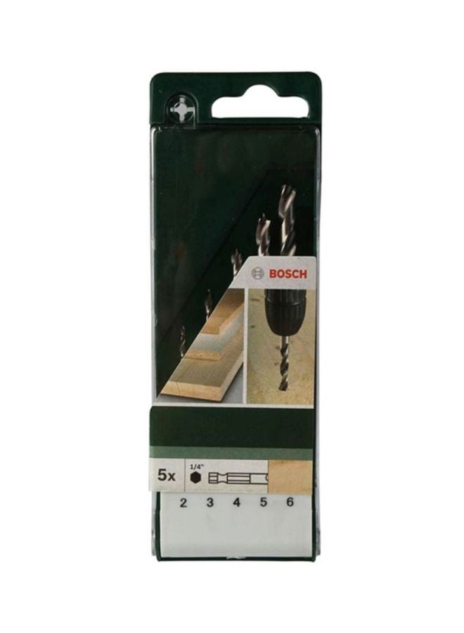 بوش طقم مؤلف من 5 رؤوس ثقب نقطية فضي - Image 4