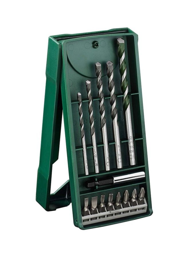 BOSCH 14-Piece Drill Bit Set Silver/Black - Image 1