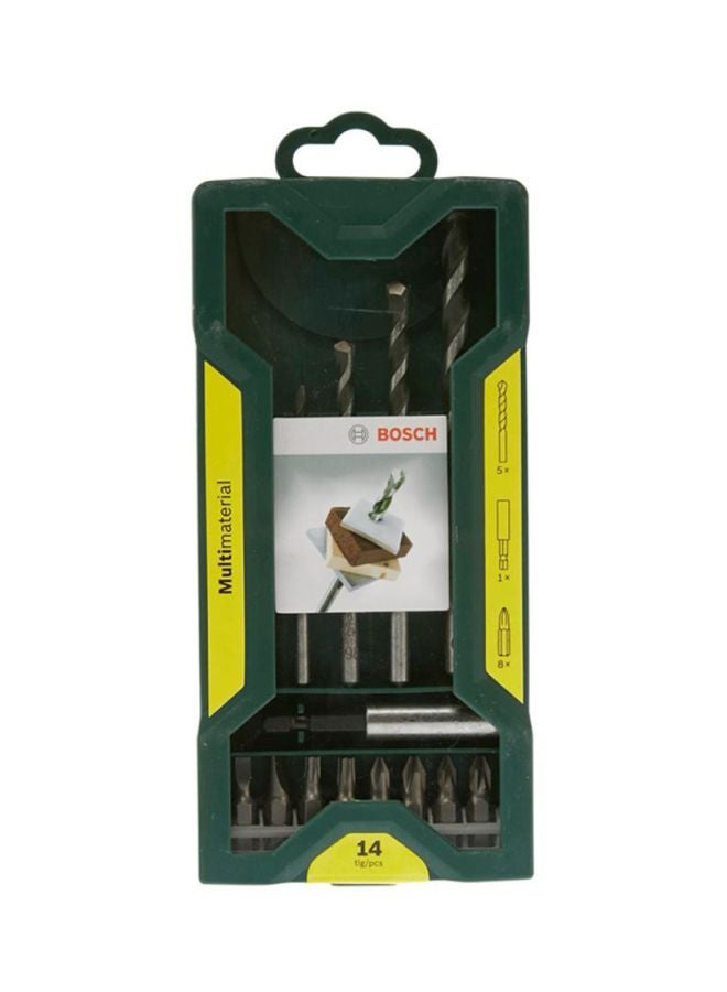 BOSCH 14-Piece Drill Bit Set Silver/Black - Image 2