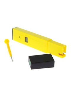 docooler Mini Digital LCD pH Meter Tester Pen Yellow/Black 5.9x1.2x0.8inch  - Image 3