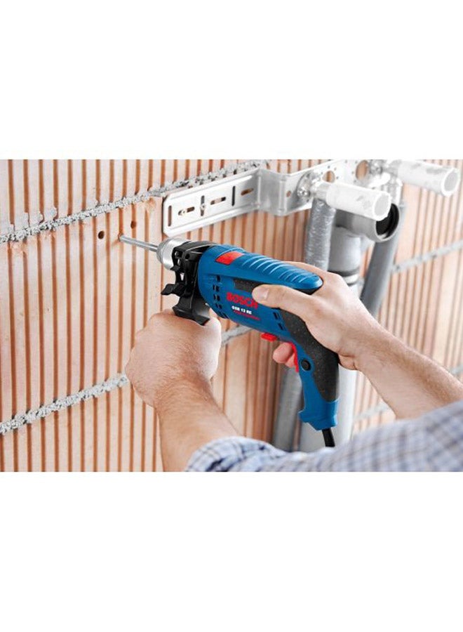 BOSCH - Bosch Drill 600 Watt, 13 mm, Multi Color - GSB13RE Blue/Black/Red 180x266mm - Image 1