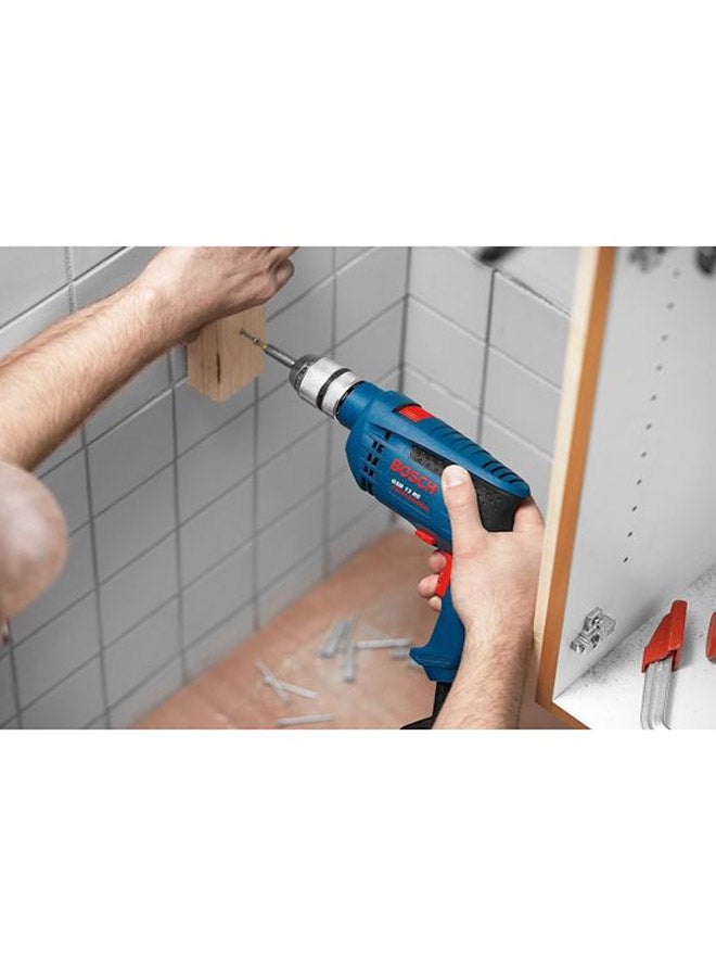 BOSCH - Bosch Drill 600 Watt, 13 mm, Multi Color - GSB13RE Blue/Black/Red 180x266mm - Image 1