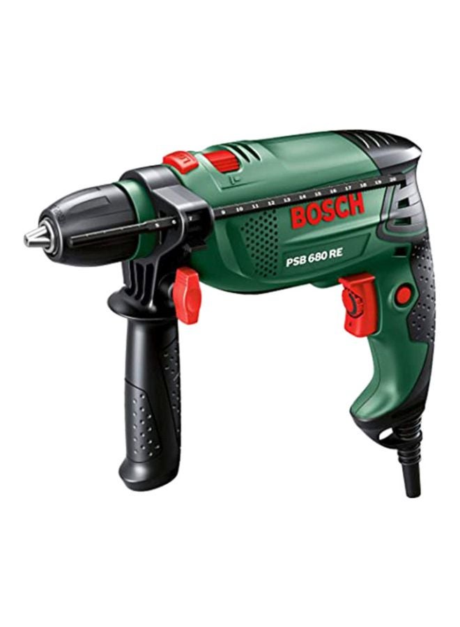 BOSCH Impact Drill Green/Black/Red 10.2cm - Image 1