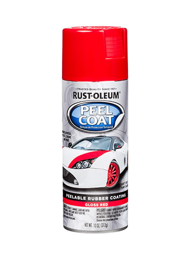 رست أوليوم معطف قشر لامع أحمر 10 أونصات