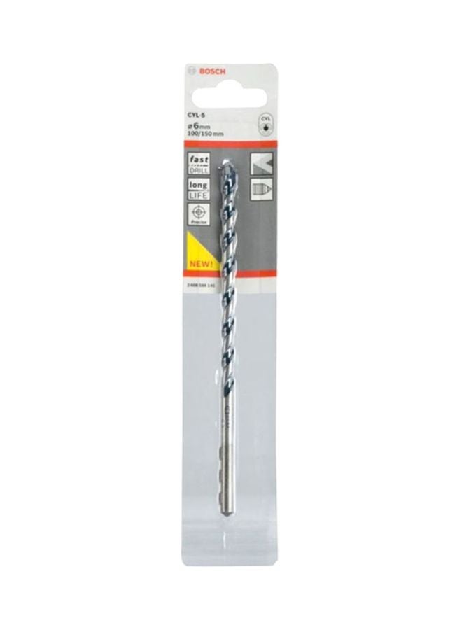 BOSCH Cyl-5 Drill Bit Silver/Blue 150mm - Image 2