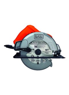 Circular Saw With Bevel Angle Cutting And 18 Tooth Blade 5300RPM 1400W CS1004-B5 Orange/Silver/Black 33.8x25.6x24cm - v1616938395/N13601909A_2